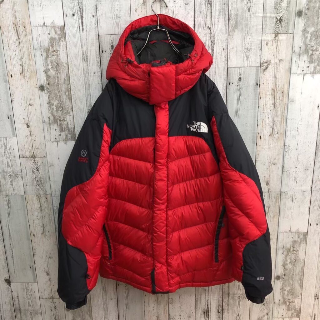 THE NORTH FACE ダウンコート レッド サミットシリーズ XL THE NORTH FACE ダウンコート レッド サミットシリーズ XL